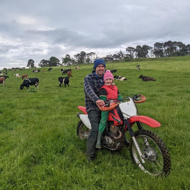 Sandy Bergius of Overlangshaw Farm